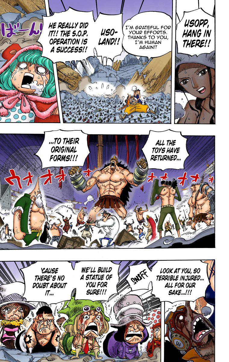 One Piece - Digital Colored Comics Chapter 743 15